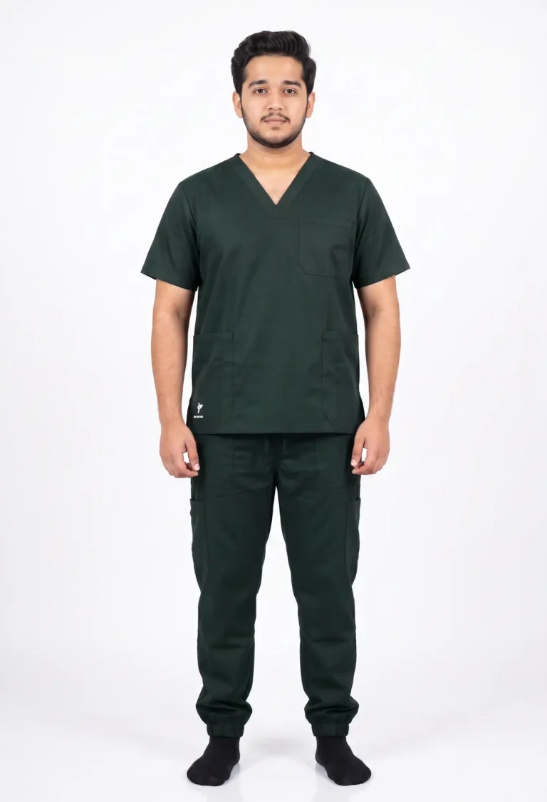 Hunter green scrubs — DrWears