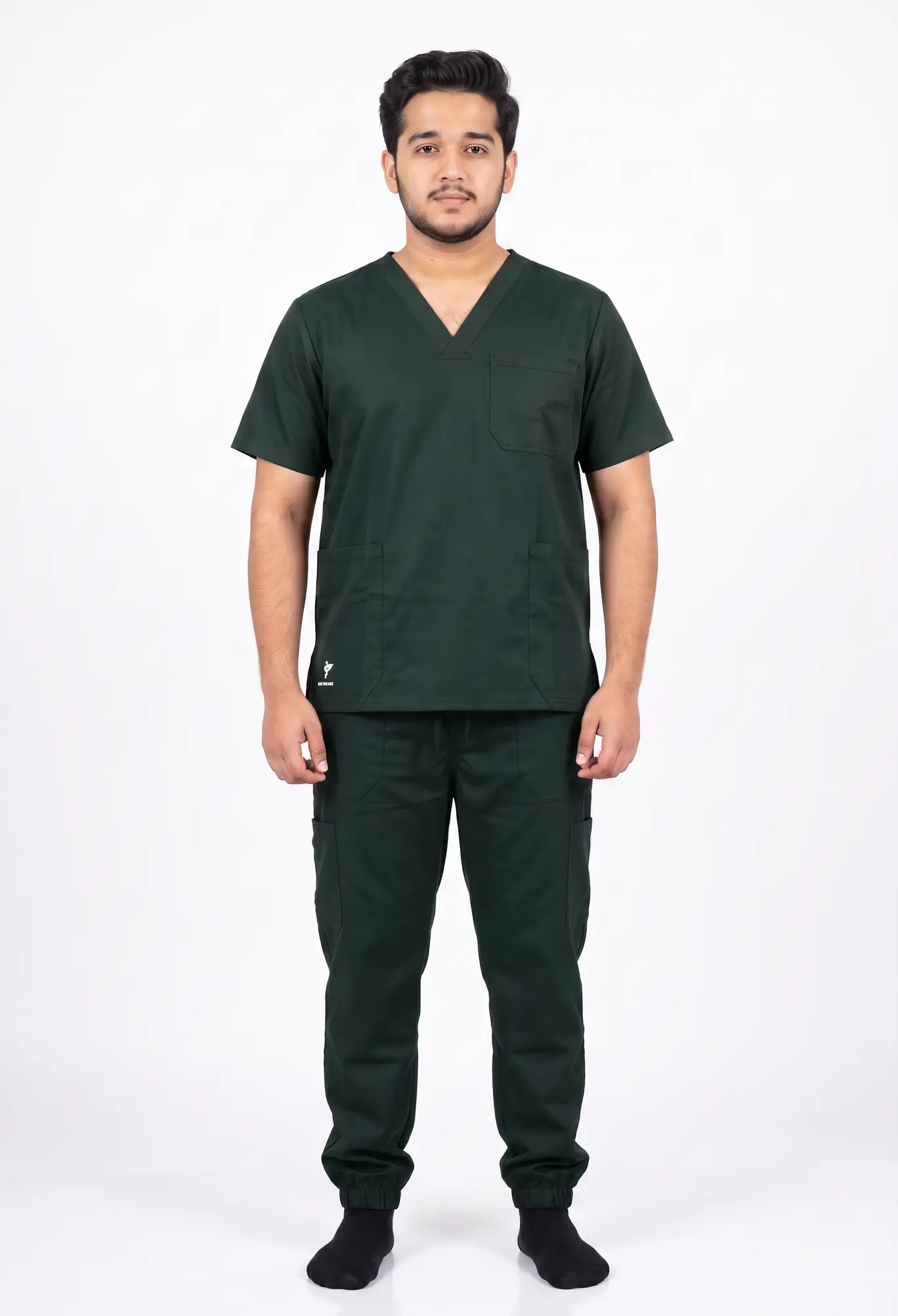 Hunter green scrubs — DrWears
