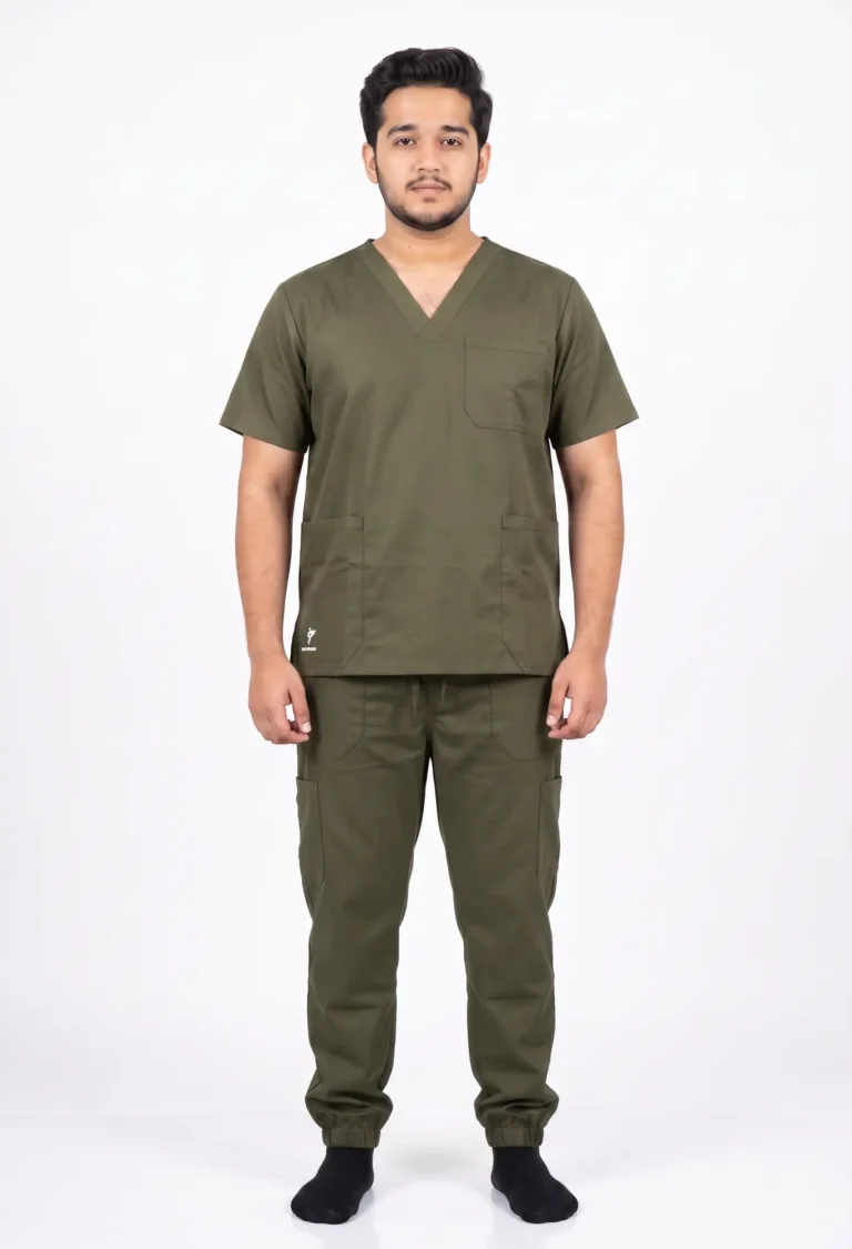 Olive green scrubs — DrWears